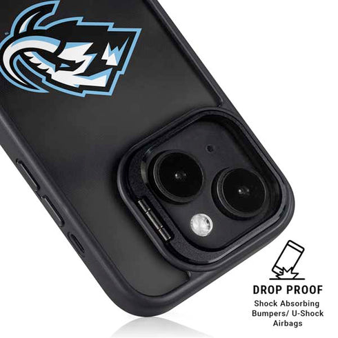 NHL Utah Mammoth Striped Jersey iPhone 14 Kickstand Case